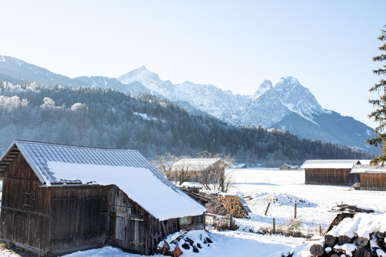 Kloana Waxlstoa Lägenhet Garmisch-Partenkirchen Exteriör bild