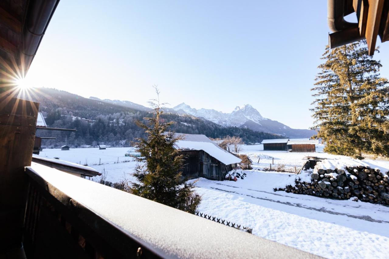 Kloana Waxlstoa Lägenhet Garmisch-Partenkirchen Exteriör bild